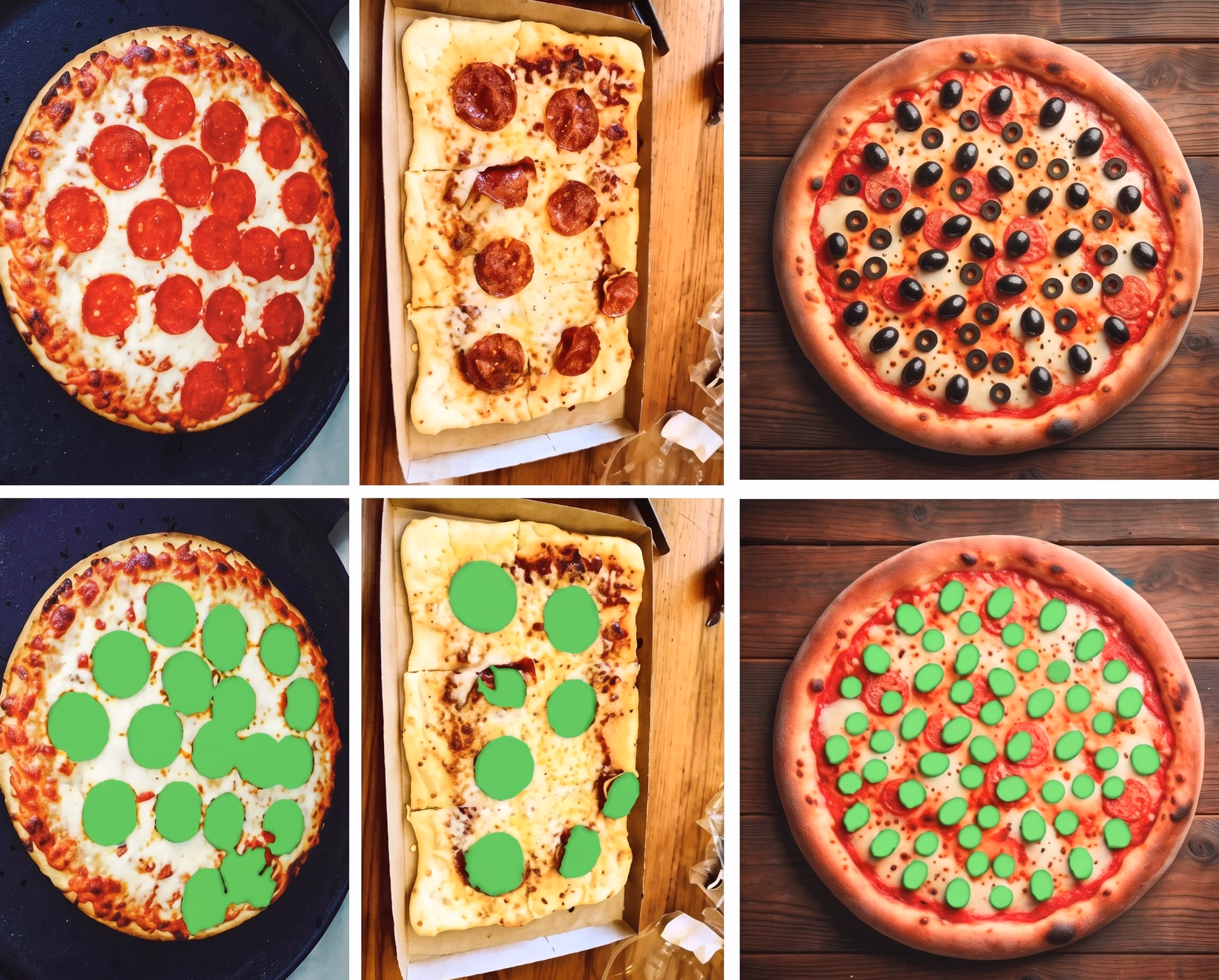 Using computer vision to inspect pizza toppings