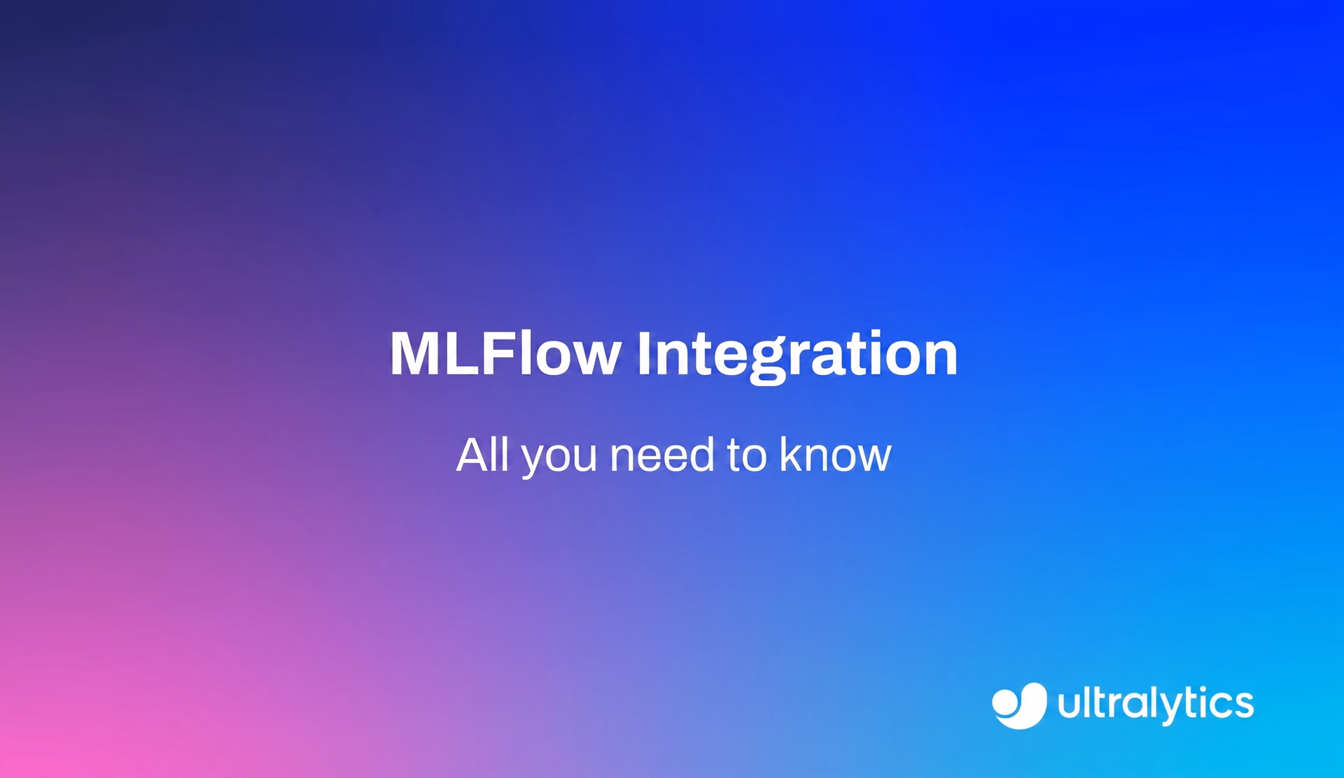 تسجيل تجارب Ultralytics YOLO باستخدام تكامل MLflow