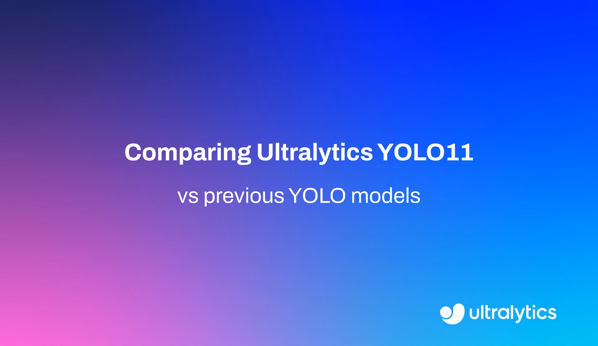YOLO11とこれまでのYOLOモデルの比較