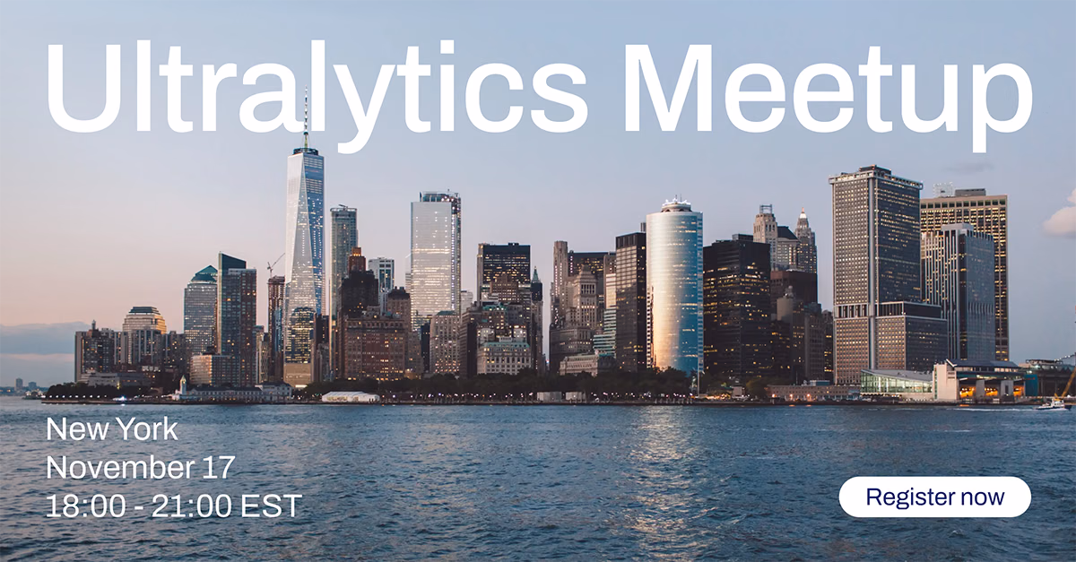 Encuentro de Ultralytics: Nueva York