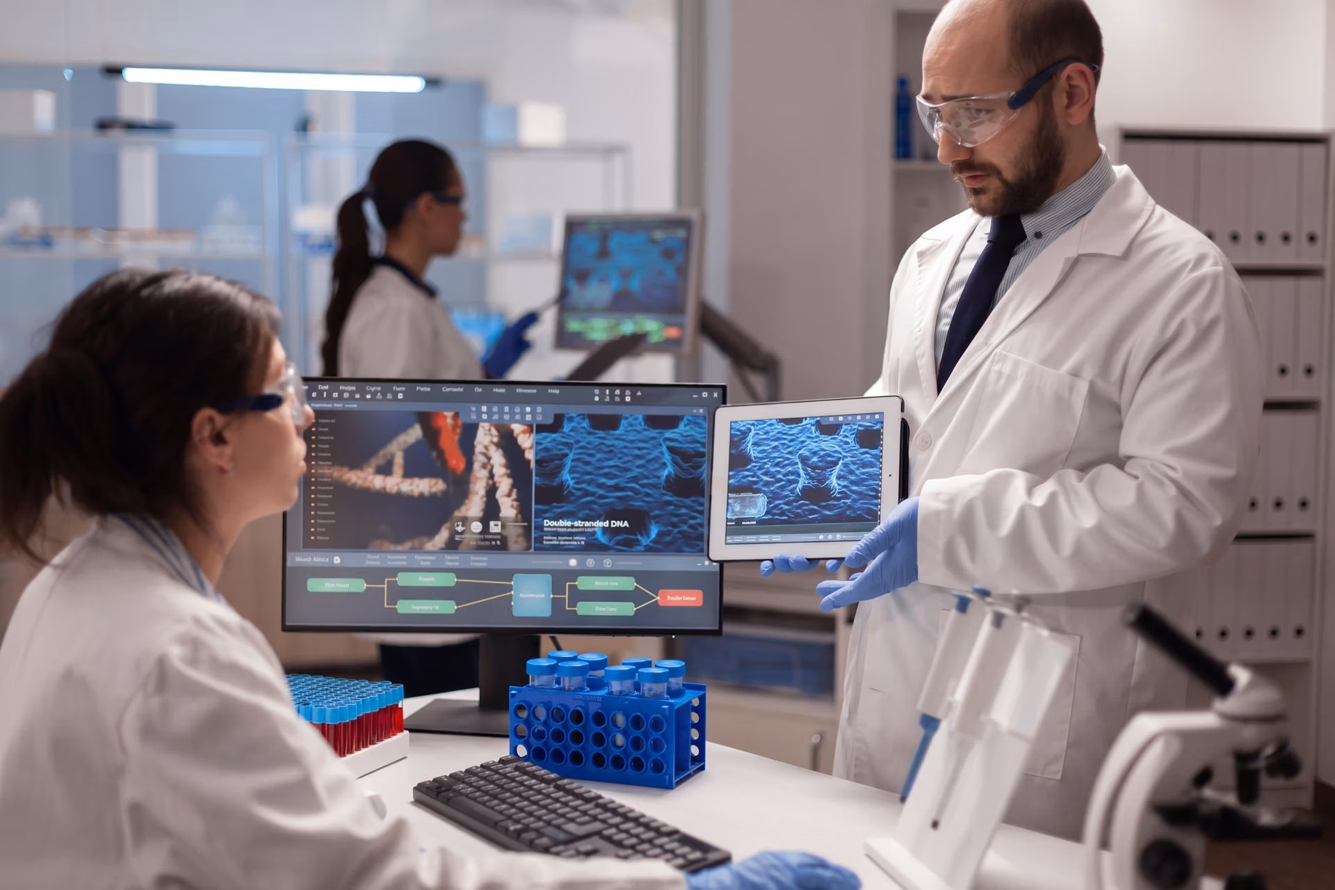 Researchers using AI in their work