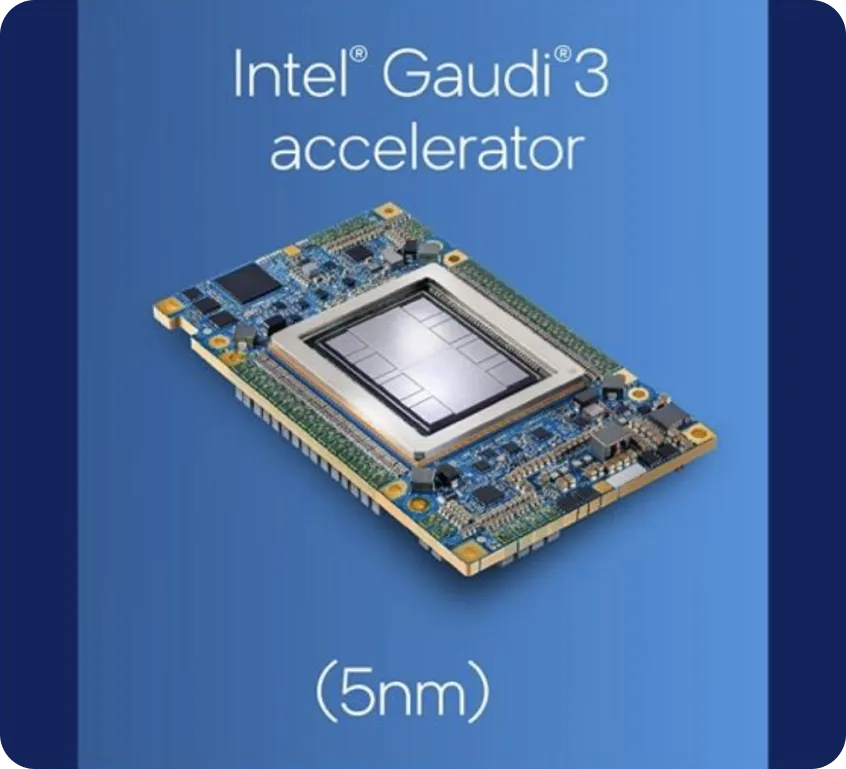 شريحة الذكاء الاصطناعي Gaudi 3 من Intel