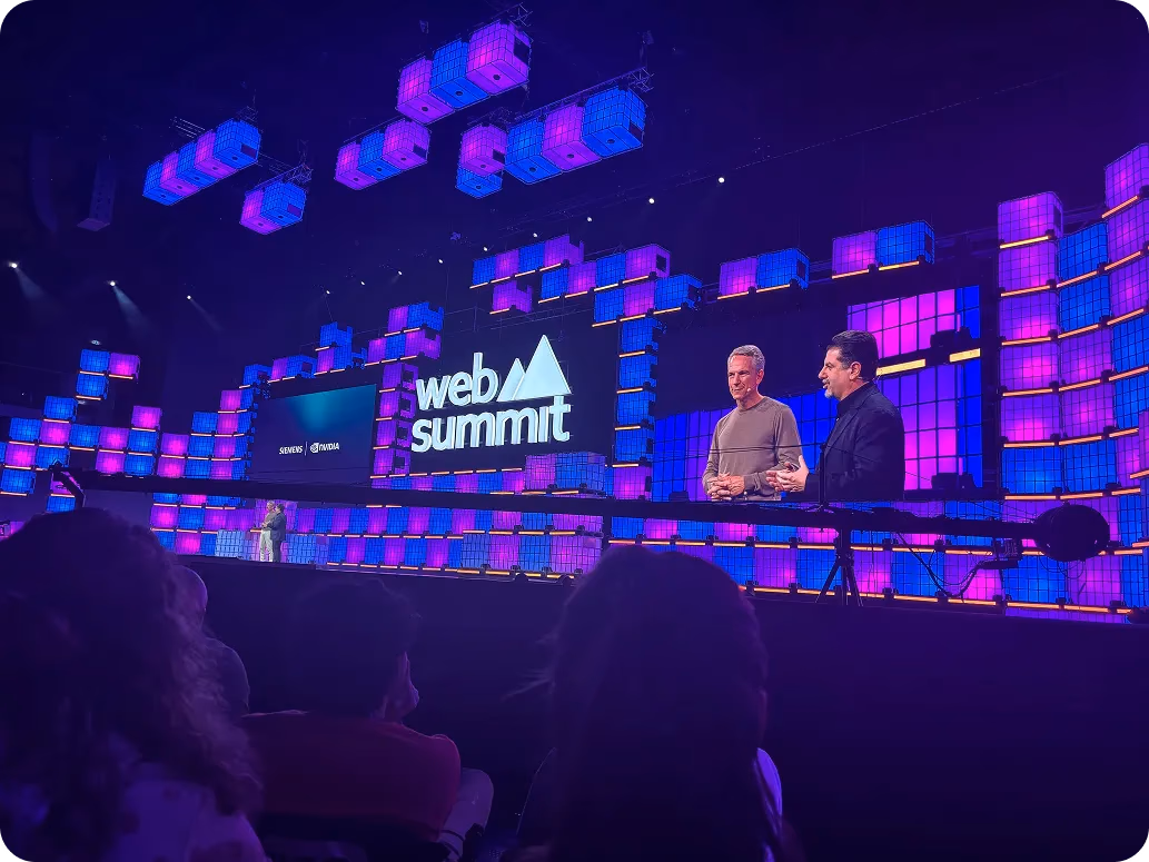 Web Summit 2025'te görüşlerini paylaşan NVIDIA ve Siemens