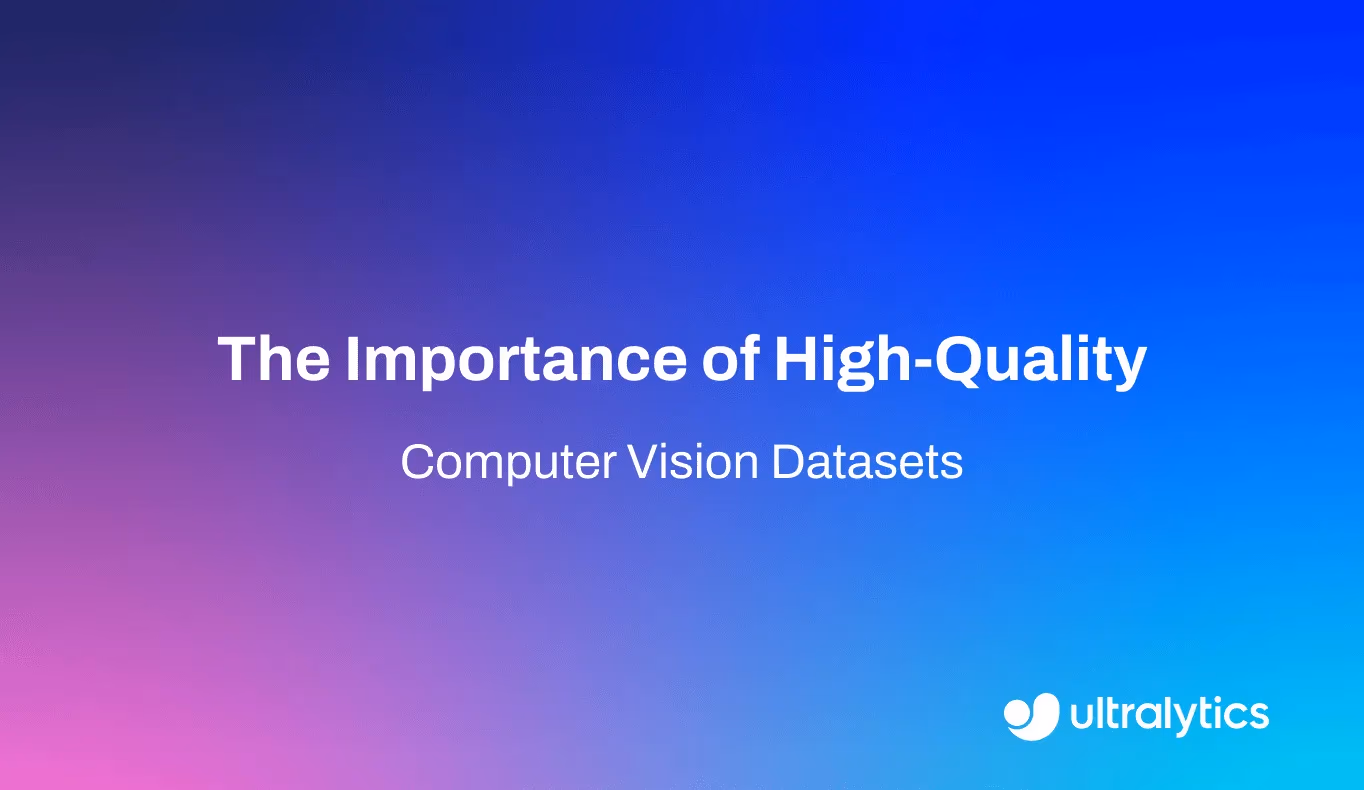 La importancia de los datasets de visión artificial de alta calidad