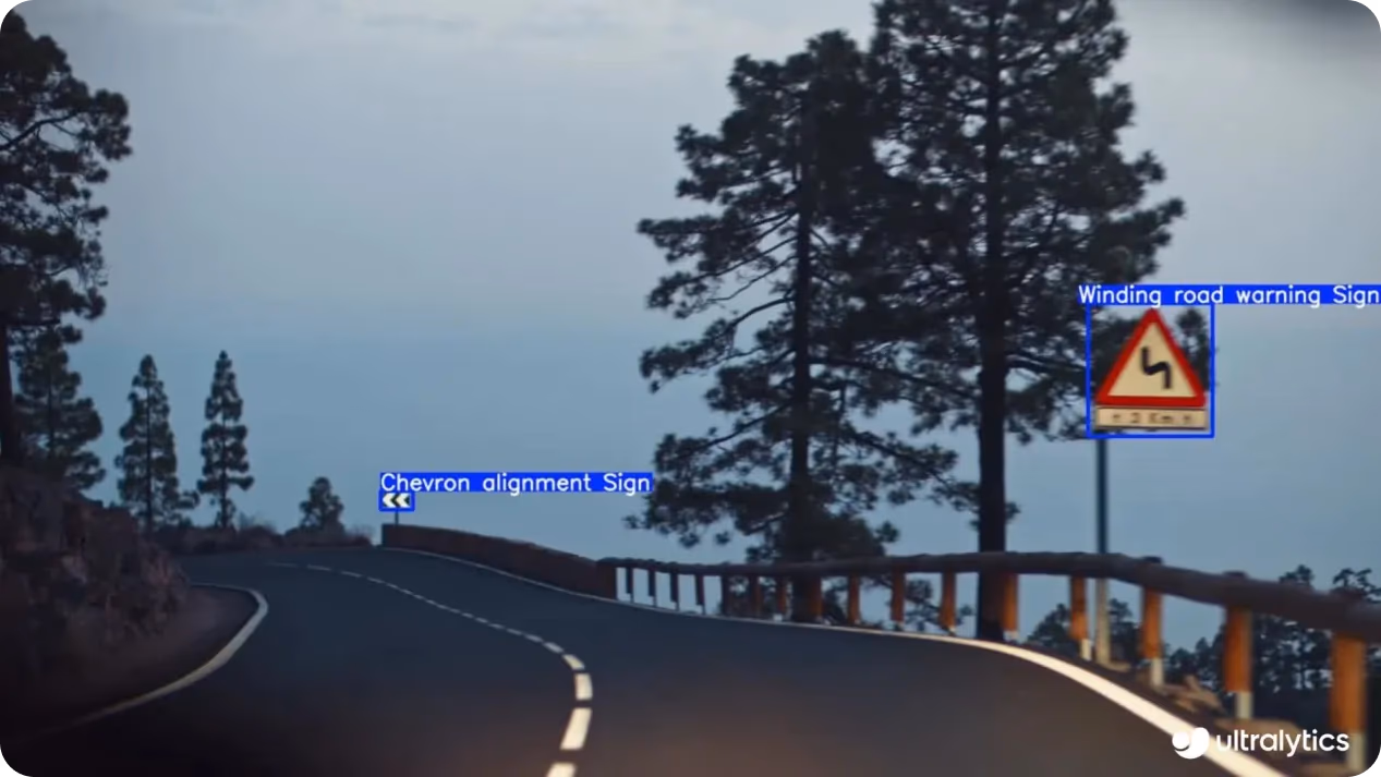 YOLO11 检测并分类各种道路标志