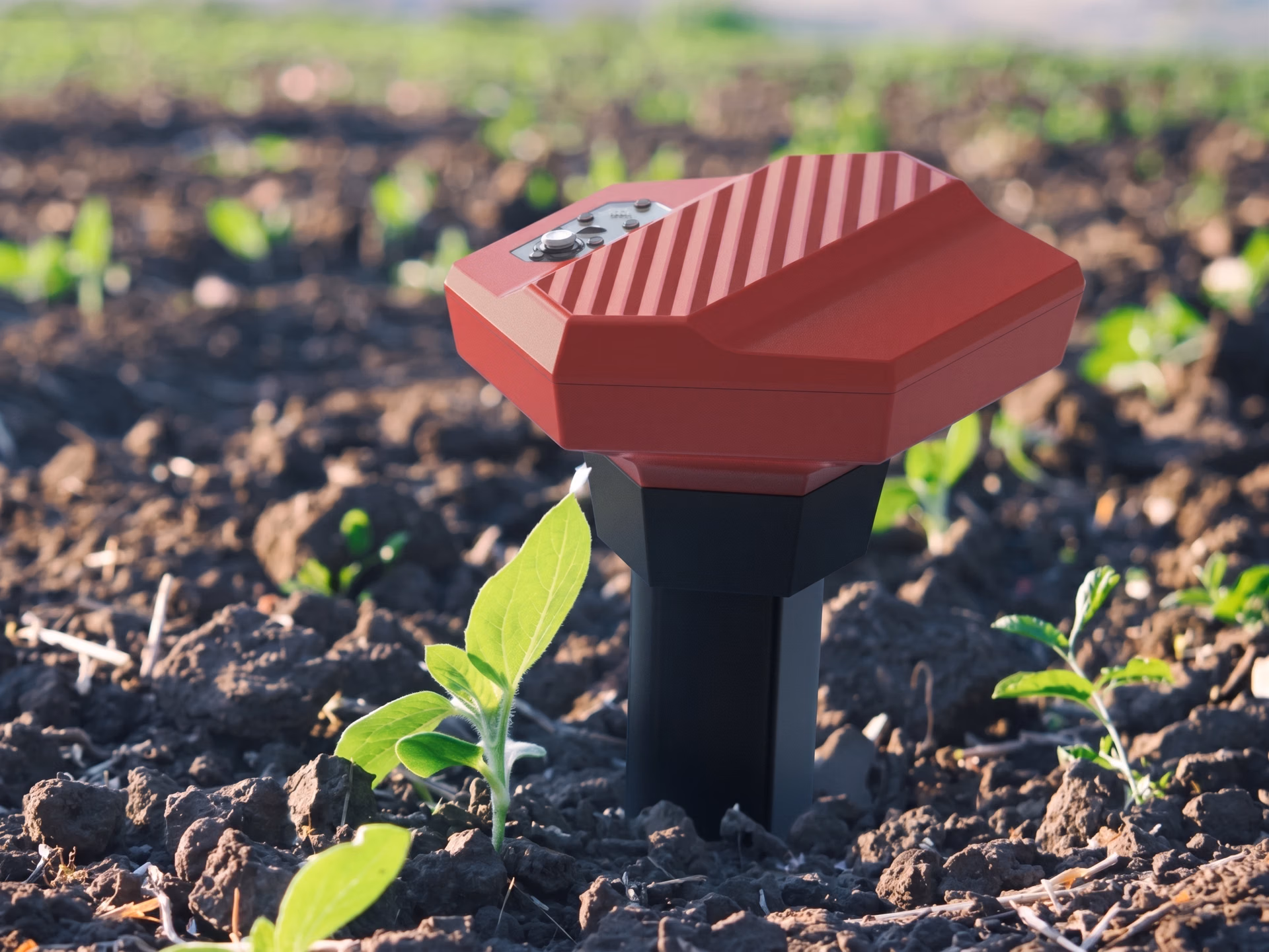An industrial IoT-based soil probe that can be used on farms