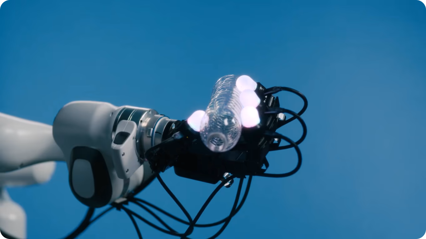 La piattaforma di rilevamento tattile Meta Digit Plexus
