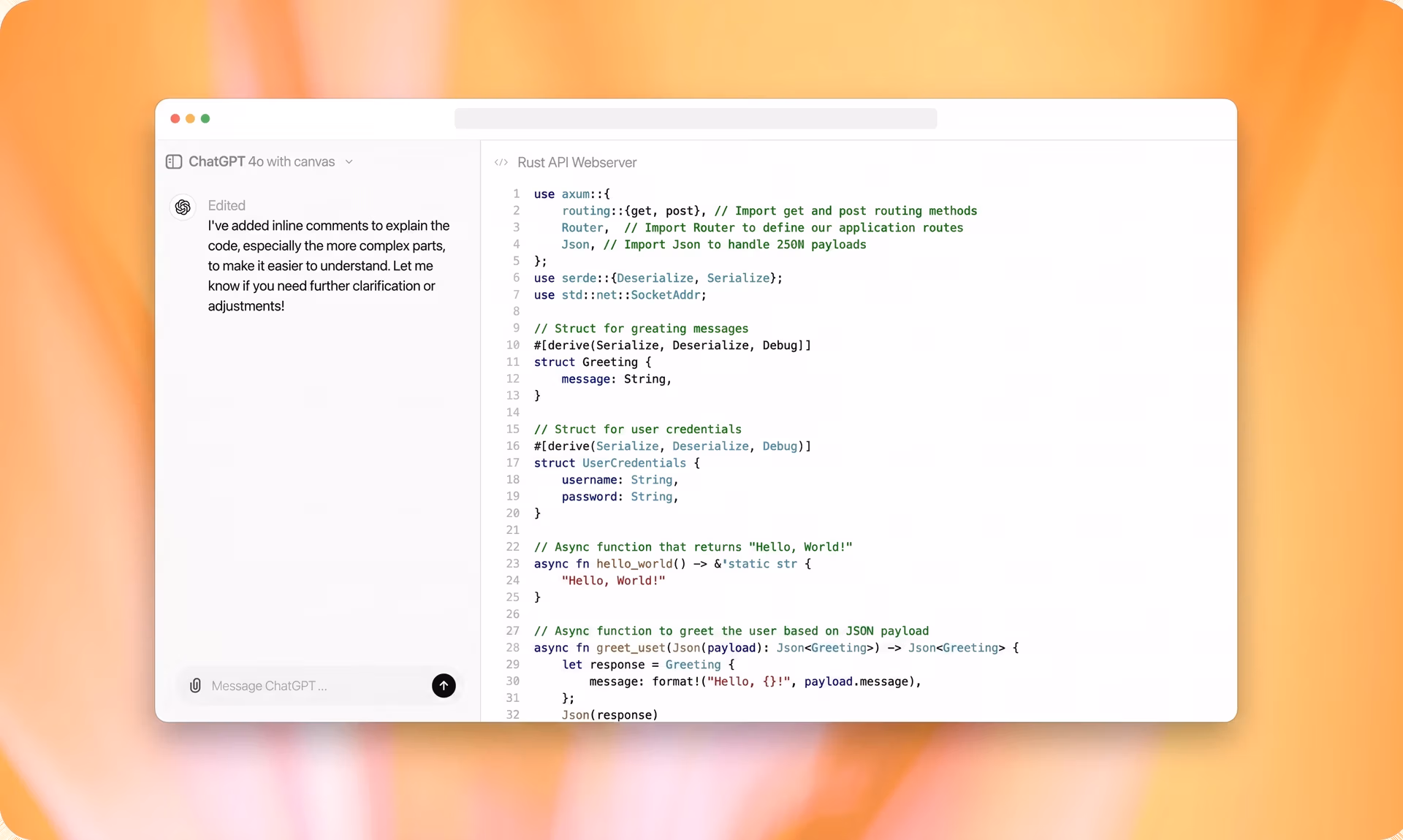 Canvas brings UI updates to ChatGPT