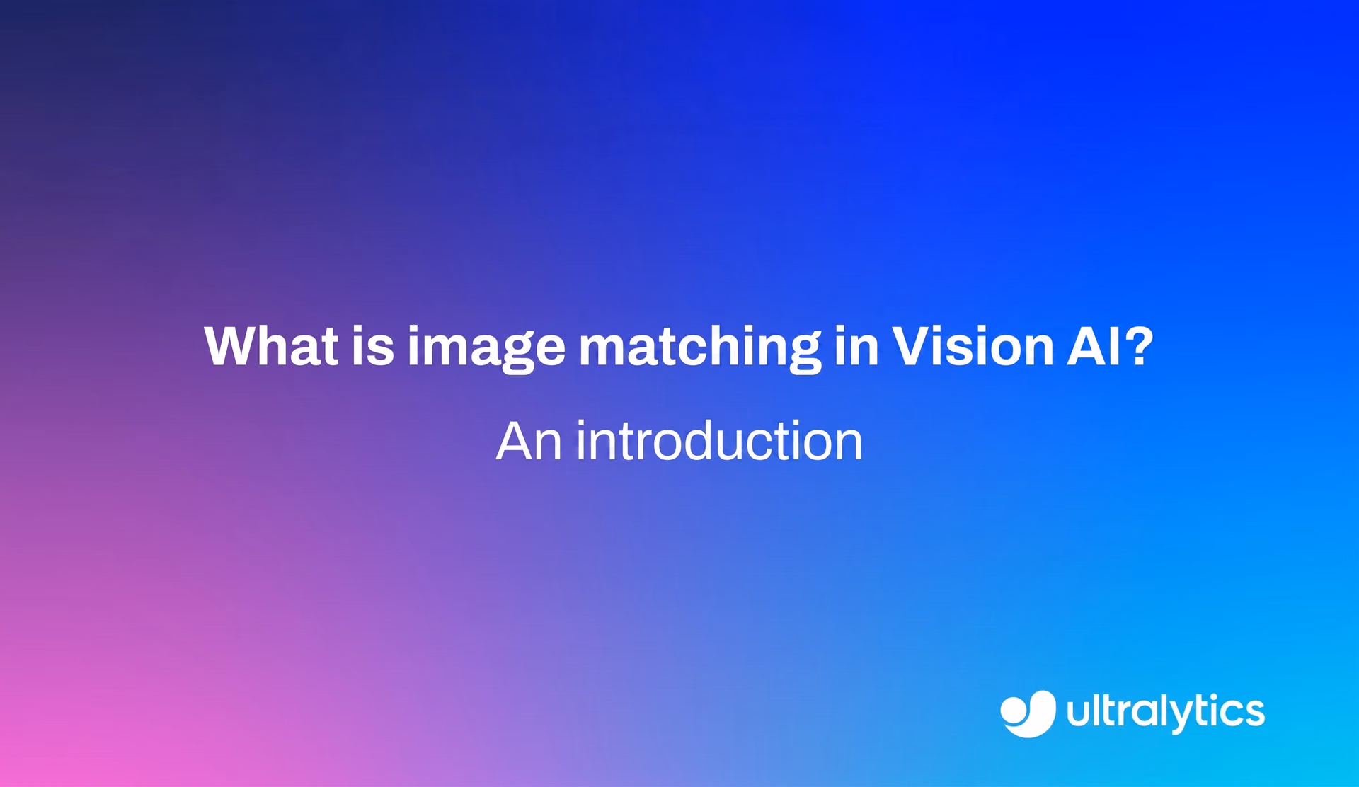 Khớp hình ảnh trong vision AI