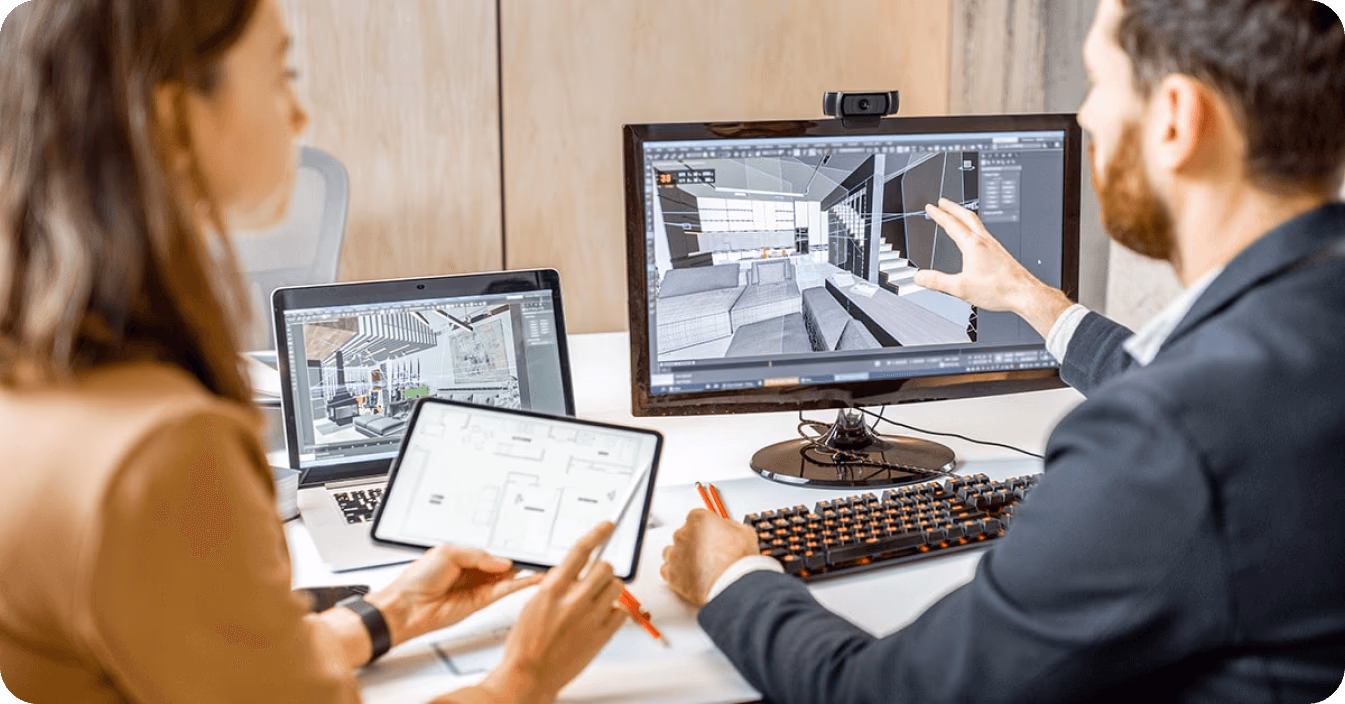 Building Information Modelingについて議論する建築家たち