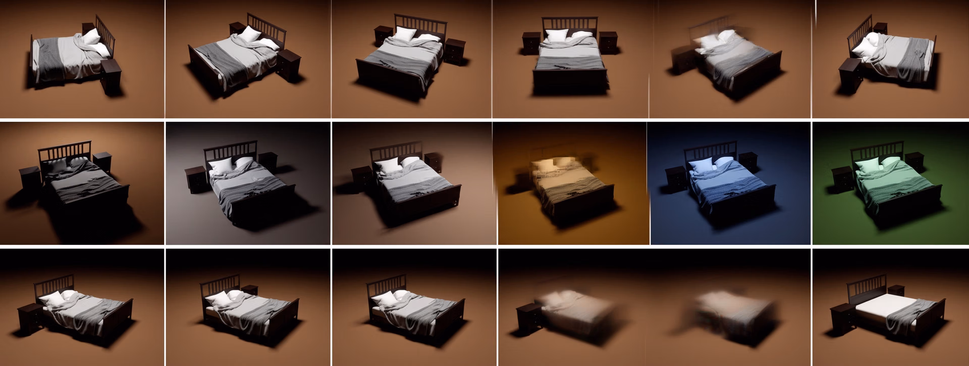A look at synthetically generated images