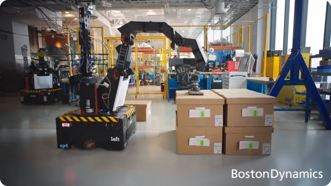 Boston Dynamicsの倉庫自動化ロボット「Stretch」の紹介