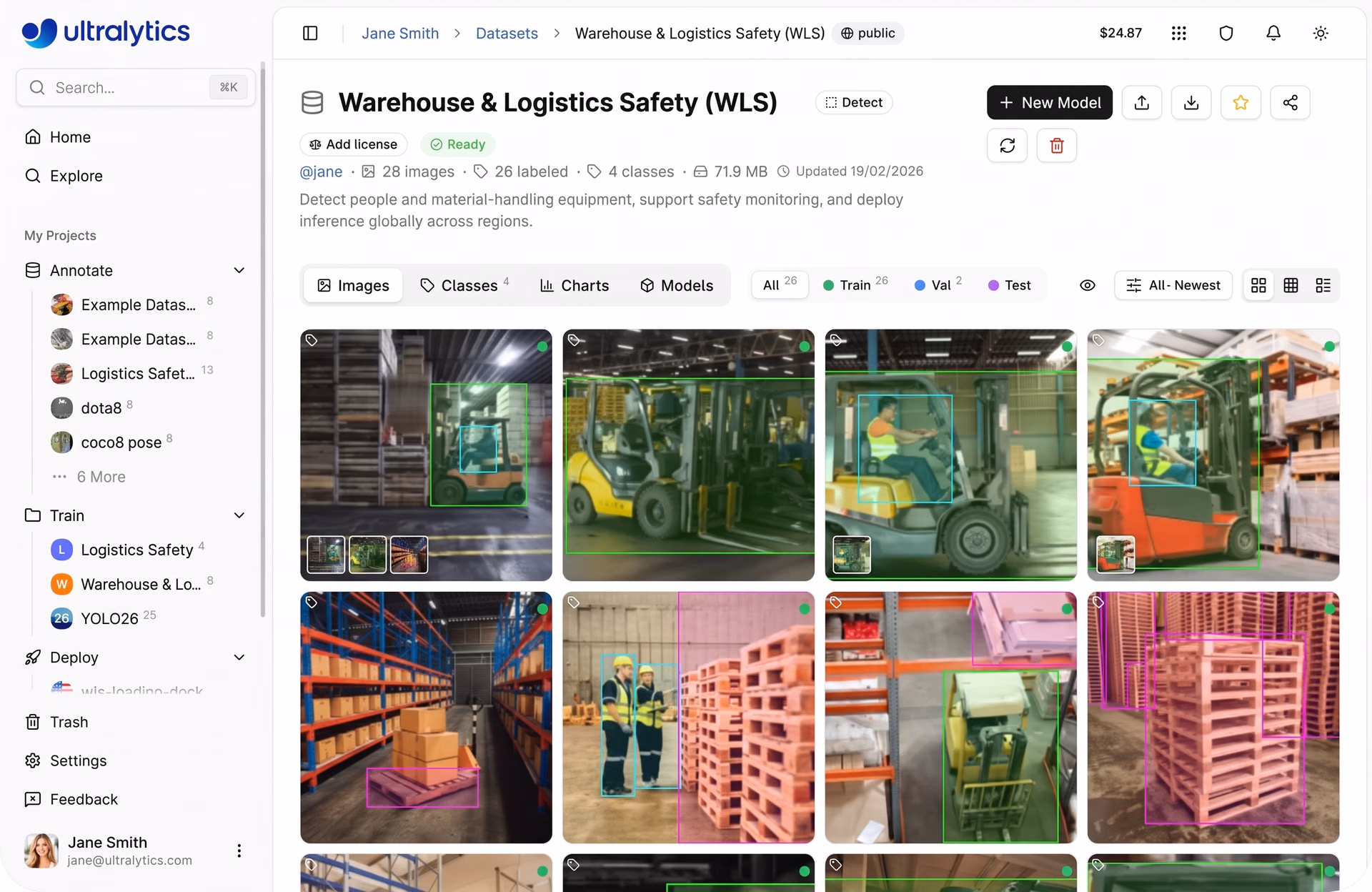 A glimpse of Ultralytics Platform