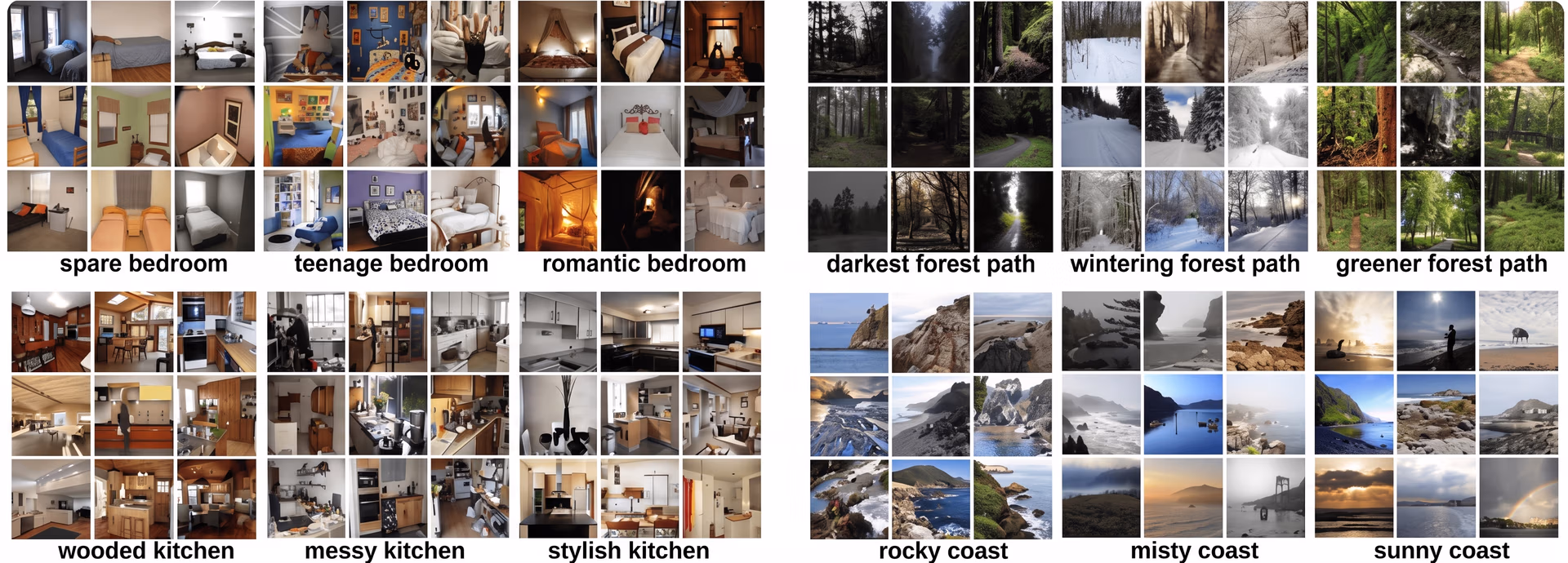 Categorizing scenes using AI