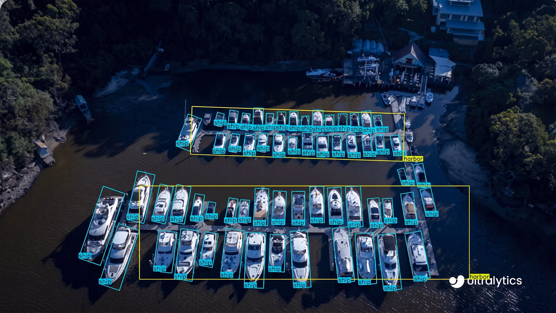 Using OBB detection for maritime surveillance