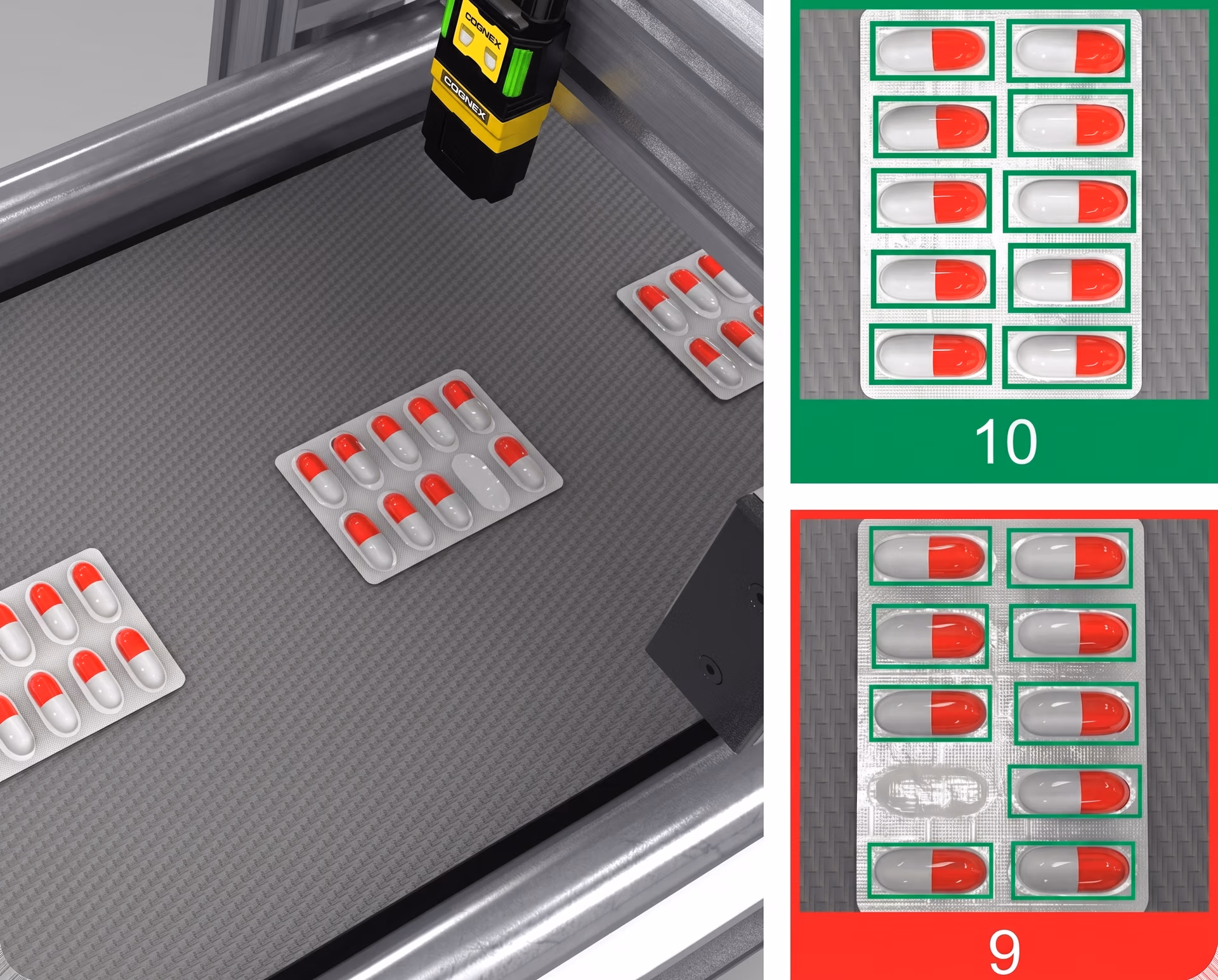 Machine vision für die Qualitätskontrolle in der Pharmaindustrie