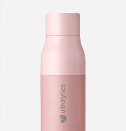 Rosa Ultralytics-Flasche
