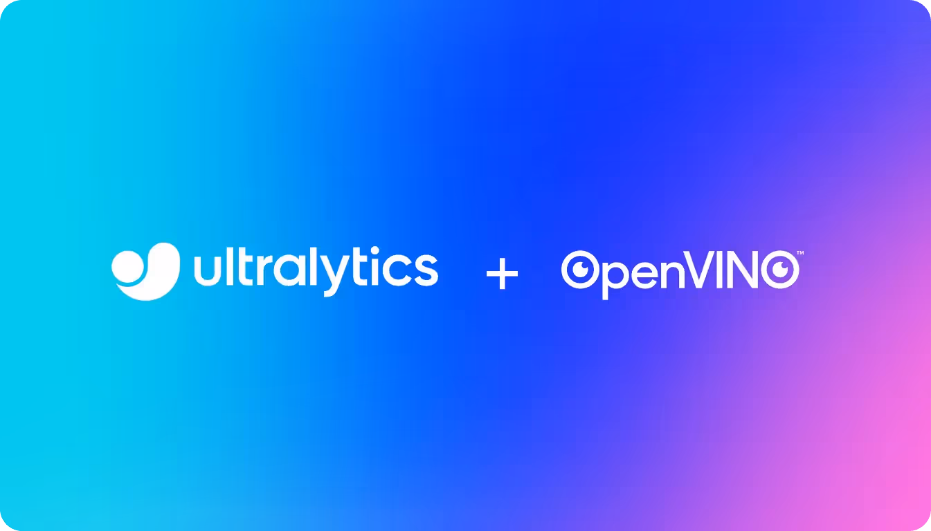 Intel OpenVINO를 통한 더 빠른 Ultralytics YOLOv8 추론