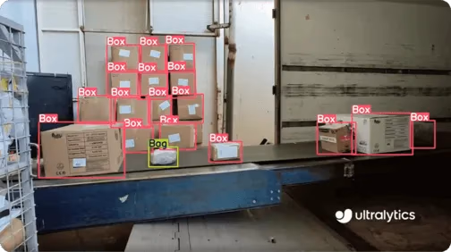 Utiliser YOLO11 pour détecter les colis