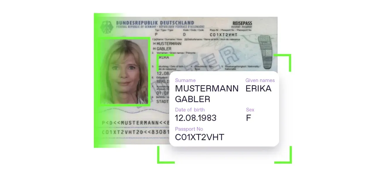 Vision par ordinateur utilisée pour la vérification automatisée des passeports