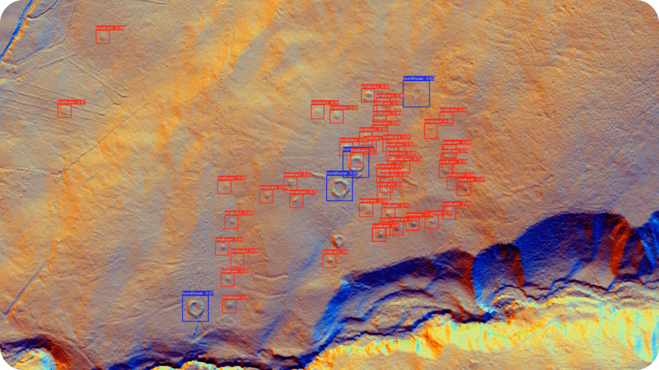 Uso de IA para identificar lugares de excavación