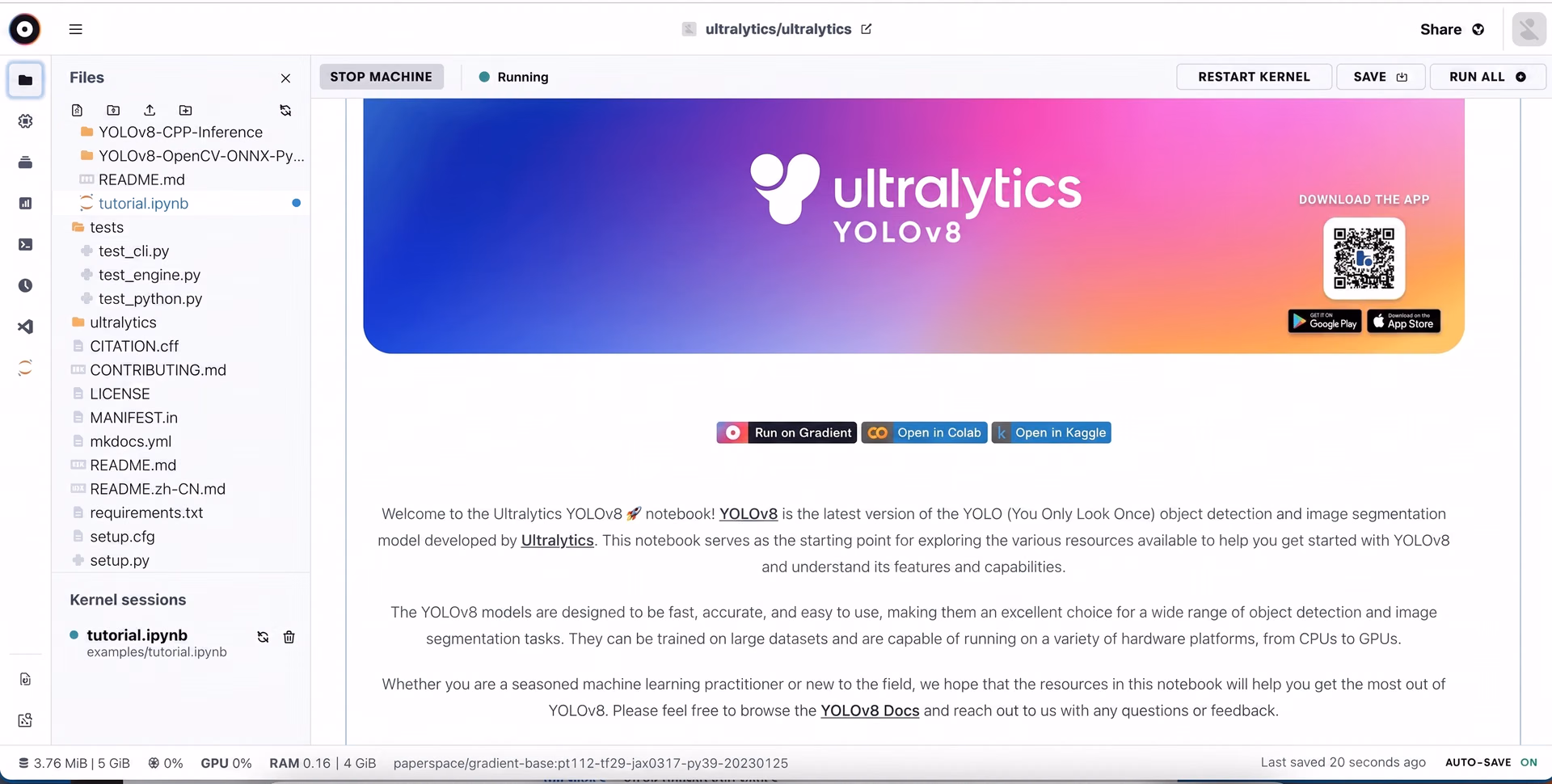 Ultralytics YOLOv8 Repository
