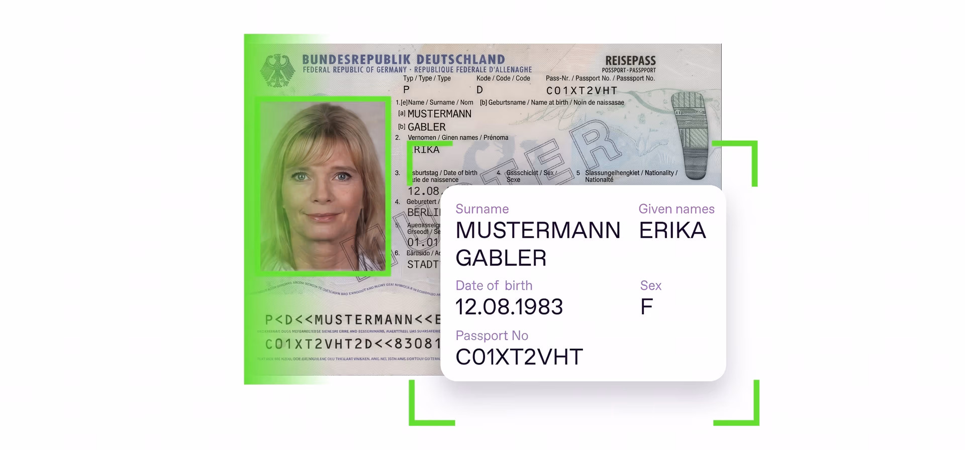 Vision par ordinateur utilisée pour la vérification automatisée des passeports