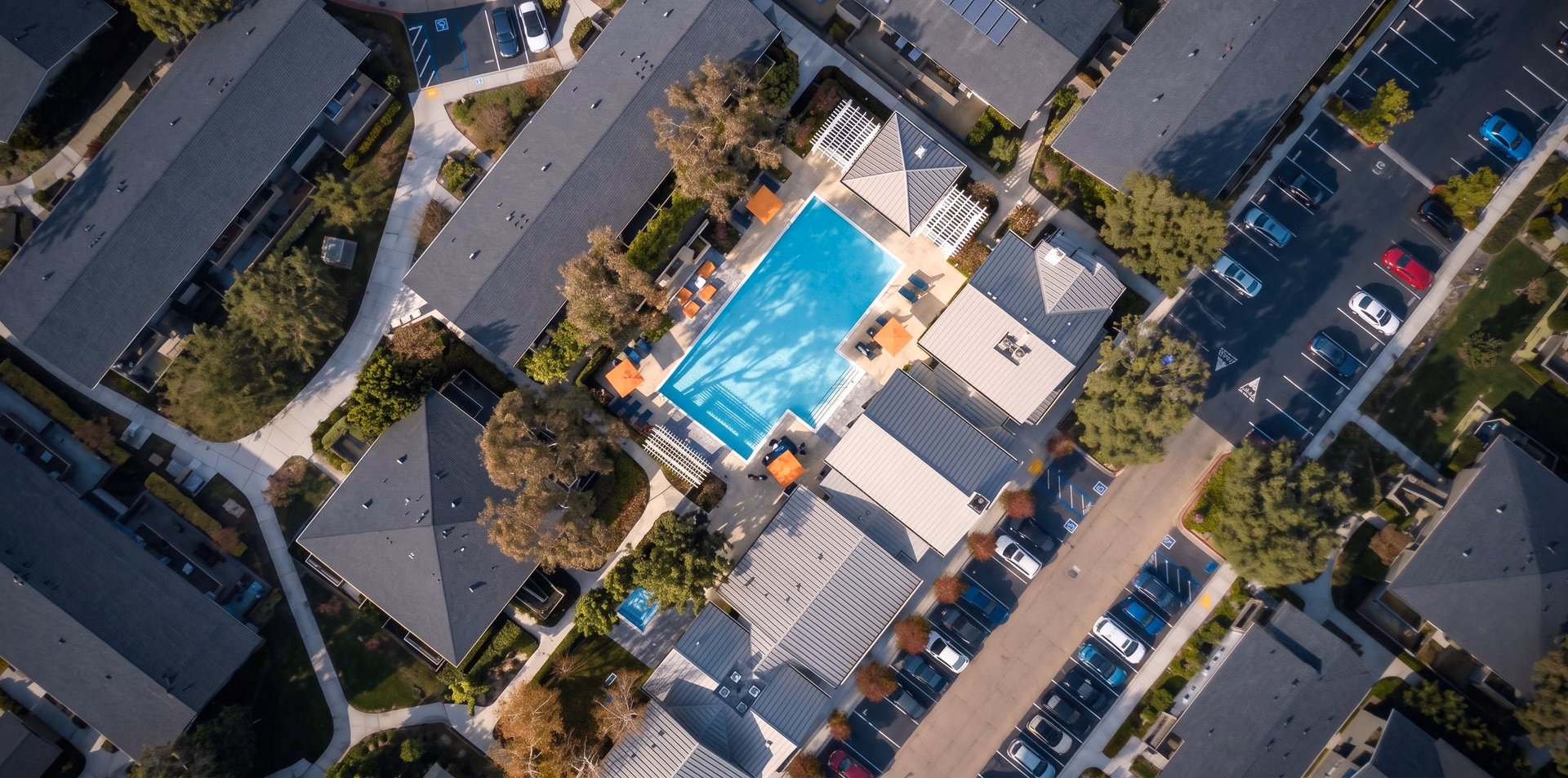 Luftaufnahmen von Immobilien