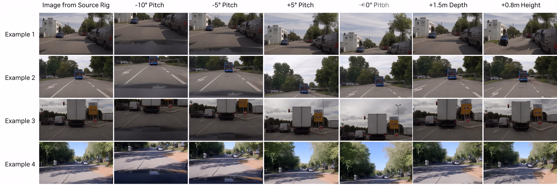 Creating multiple driving views from a single image