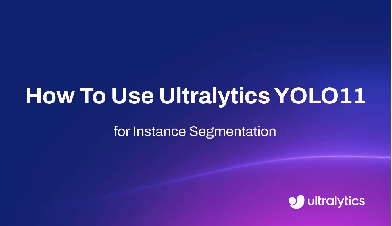 Uso de Ultralytics YOLO11 para la segmentación de instancias