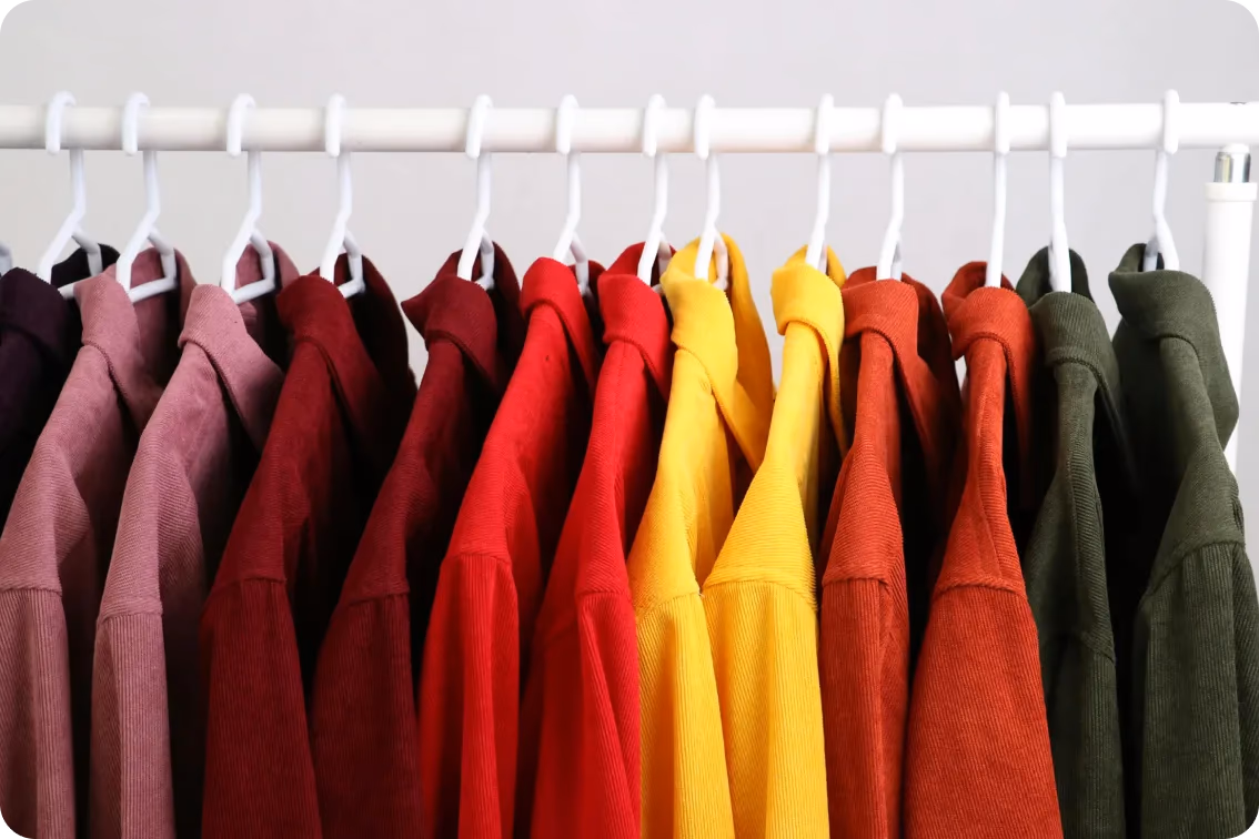 Il rilevamento del colore gioca un ruolo chiave nella creazione di tessuti colorati