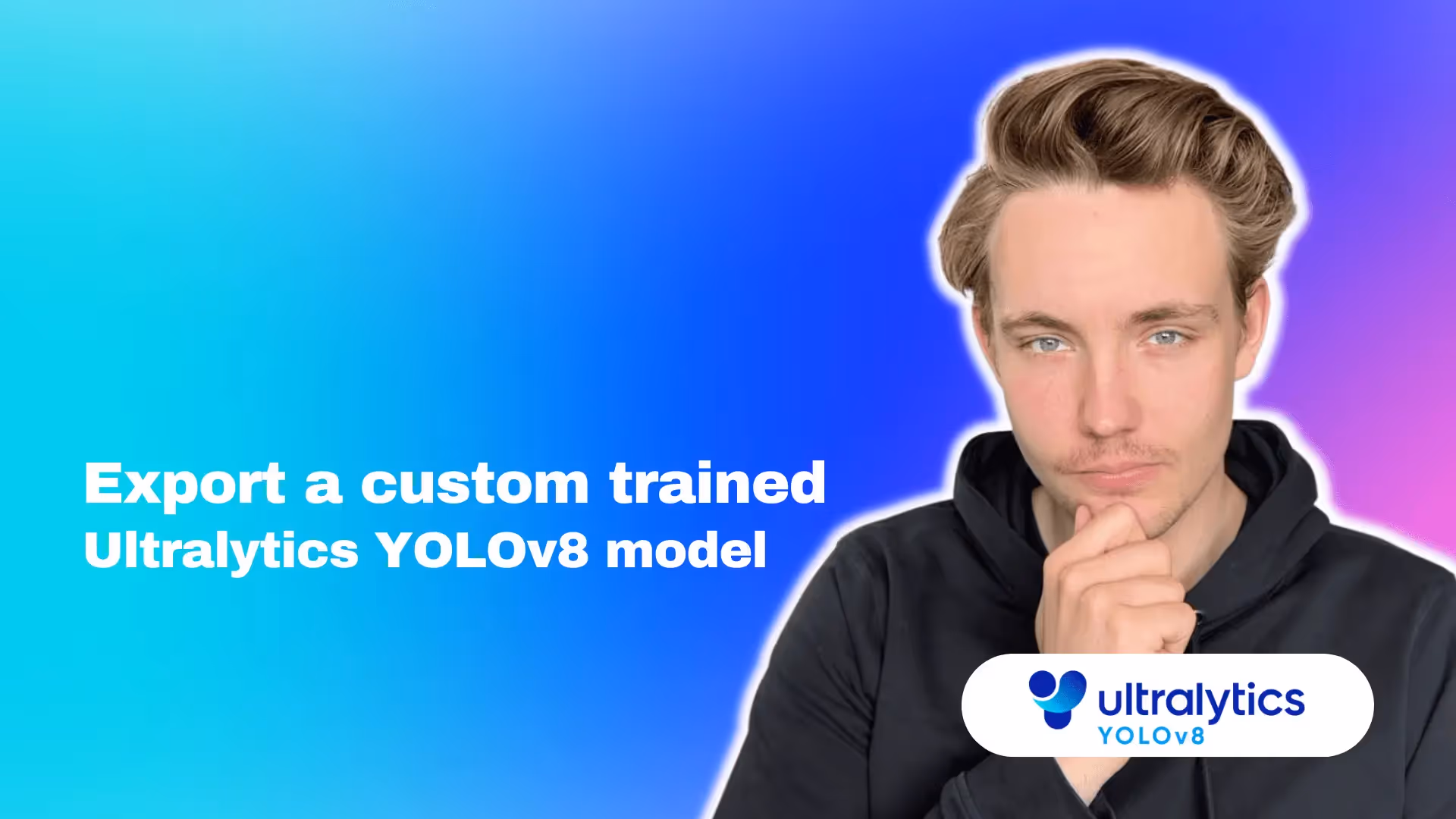 Xuất mô hình Ultralytics YOLOv8 được huấn luyện tùy chỉnh để suy luận