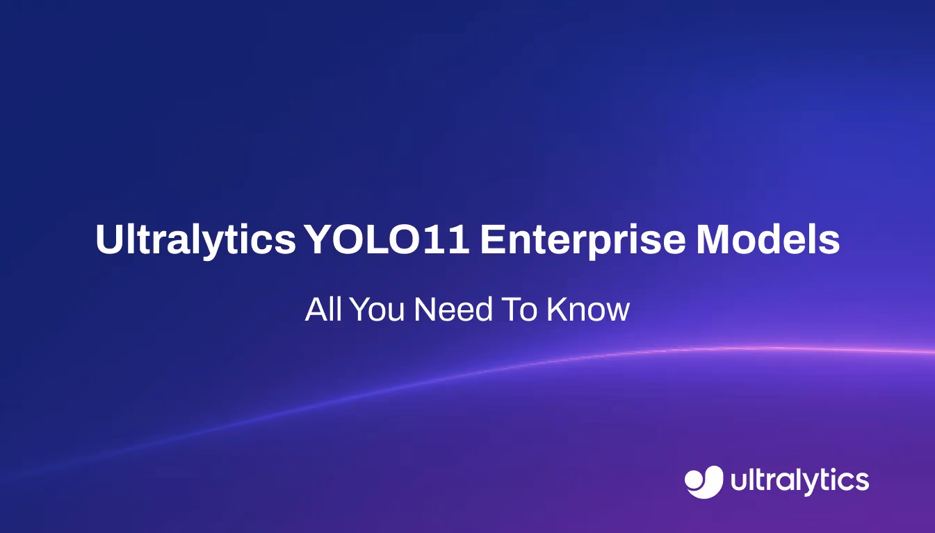 Modelos enterprise de Ultralytics YOLO11 detectando objetos