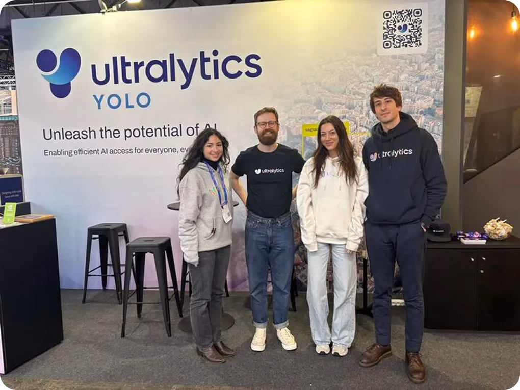 The Ultralytics team at MWC and 4YFN 2026