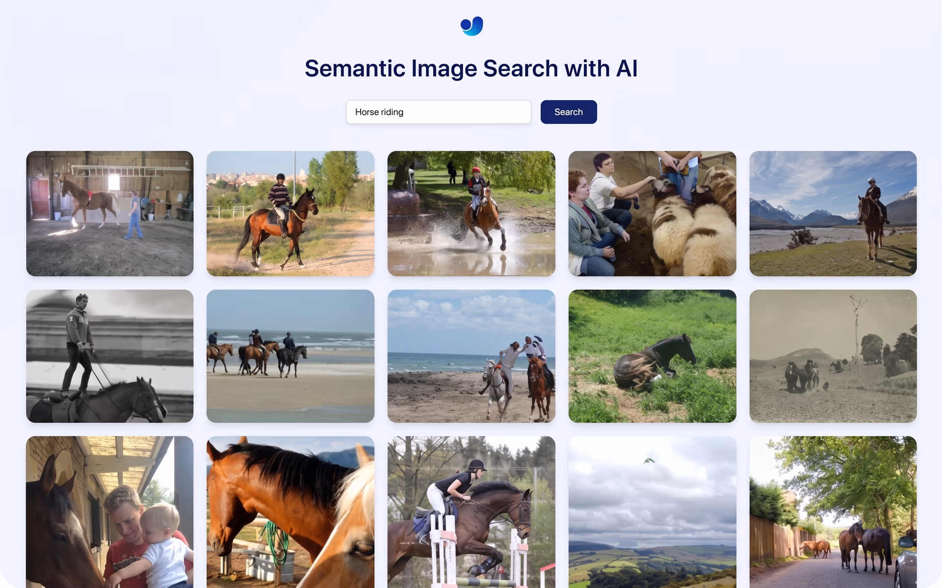 Searching for specific images in large datasets easily