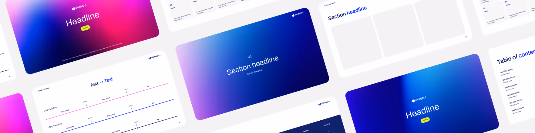 Ultralytics slides template