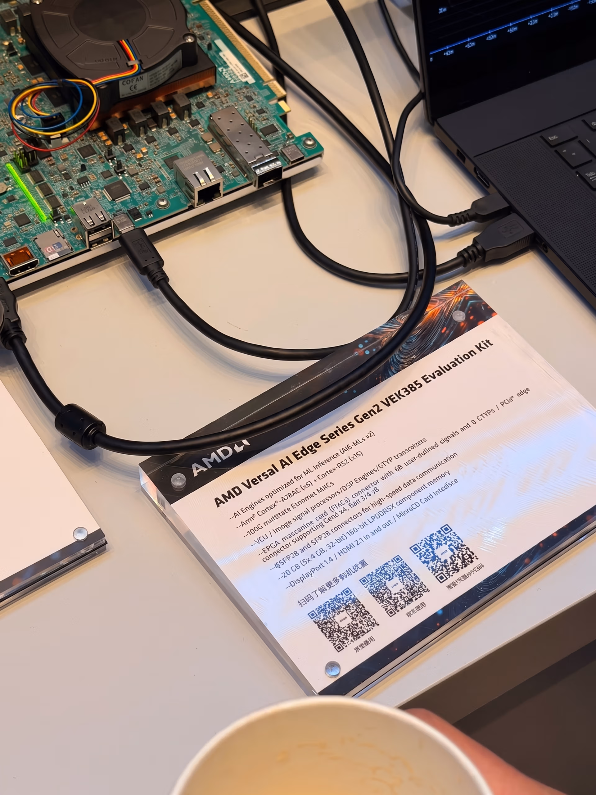 AMD Versal AI Edge Series Gen2 VEK385 Evaluation Kit