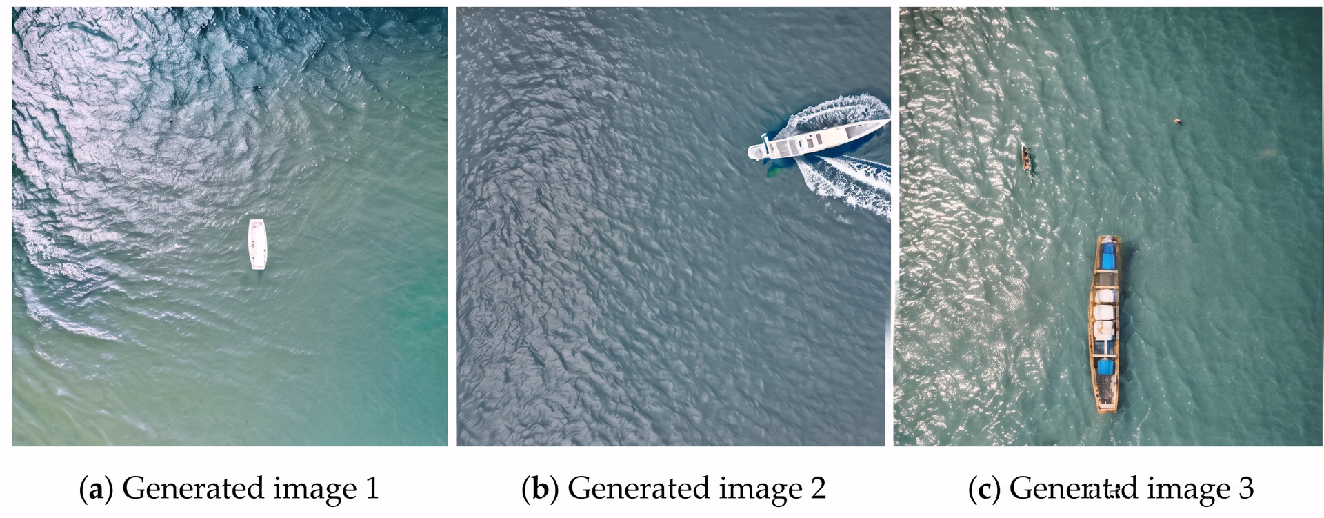 Synthetic aerial images used for data augmentation