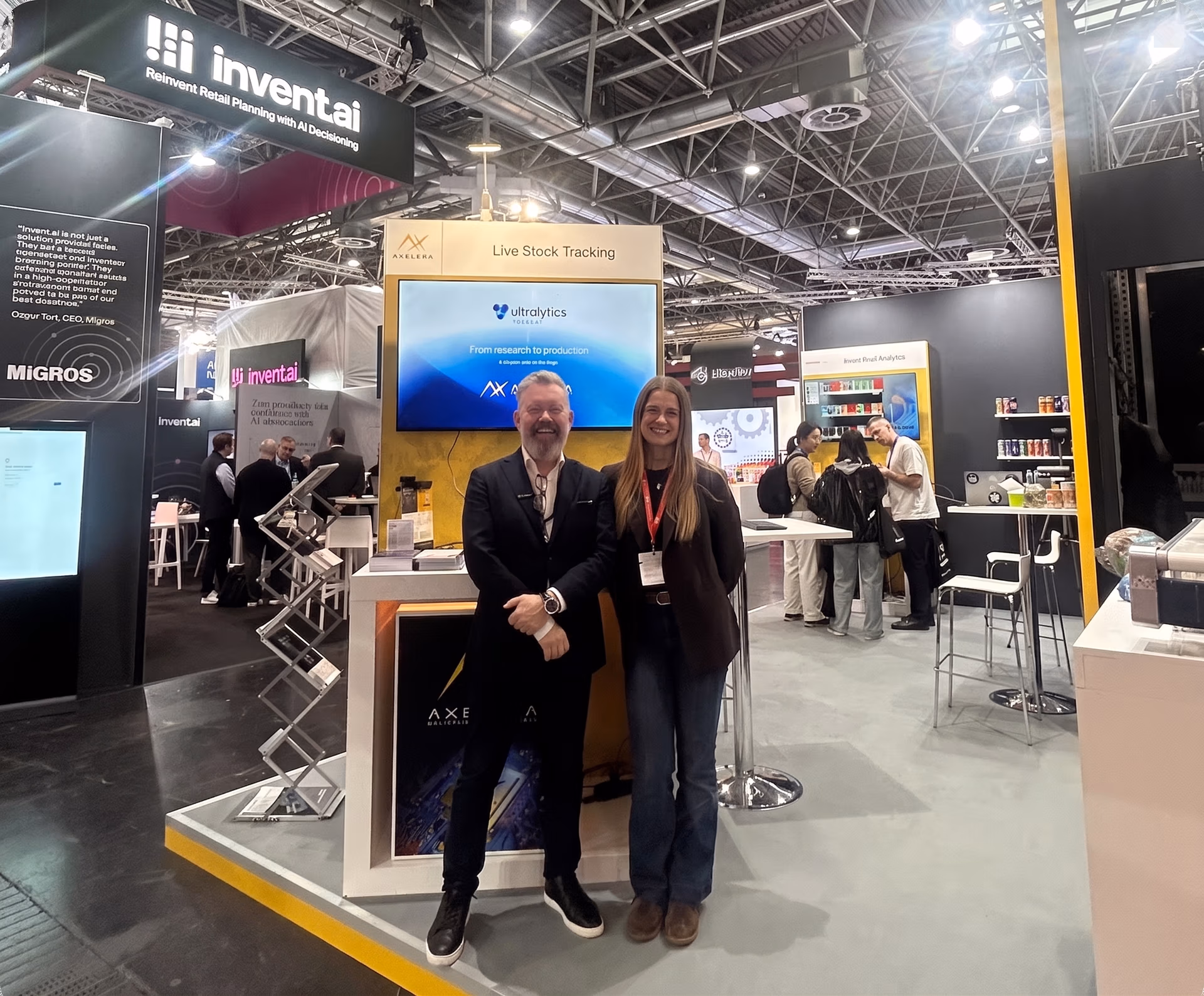 Demoing Ultralytics YOLO models with Axelera AI at Hall 5 / A24