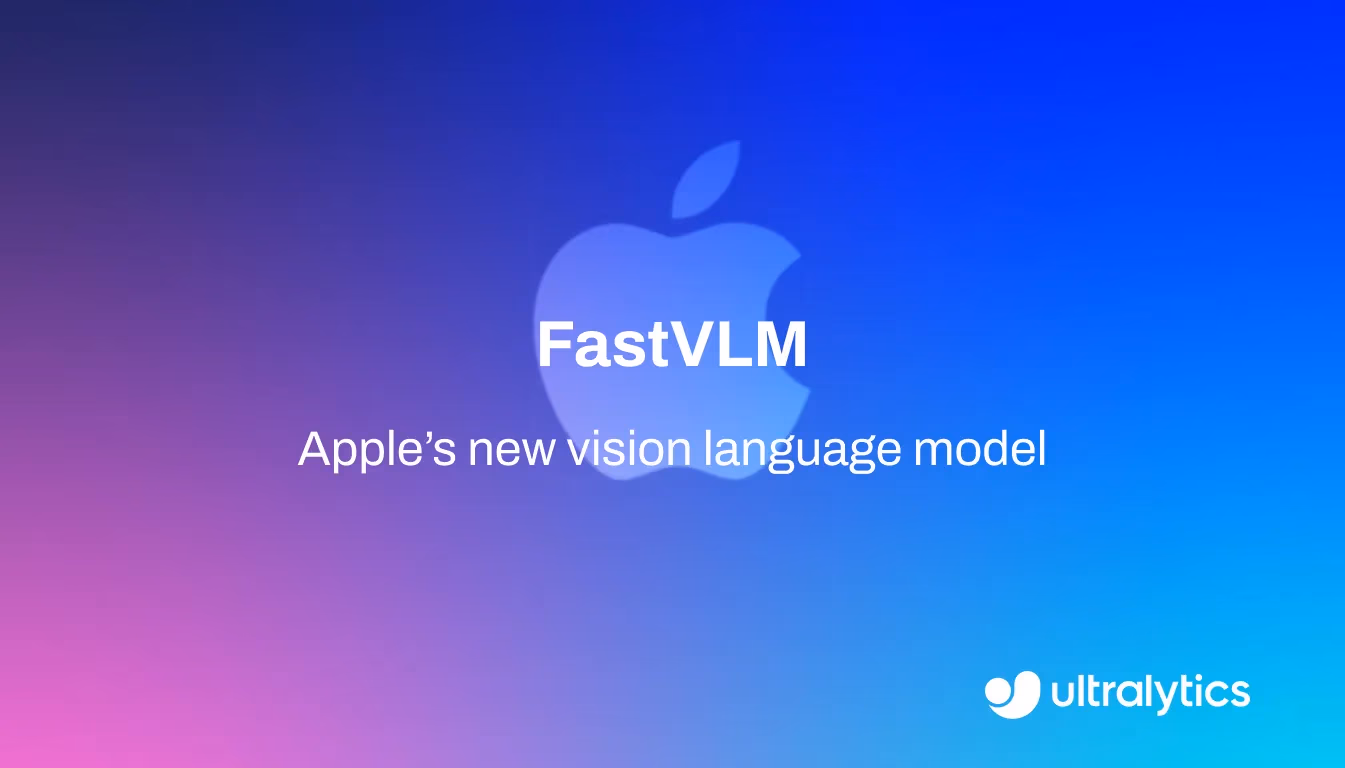 Le modèle vision-langage rapide FastVLM d'Apple