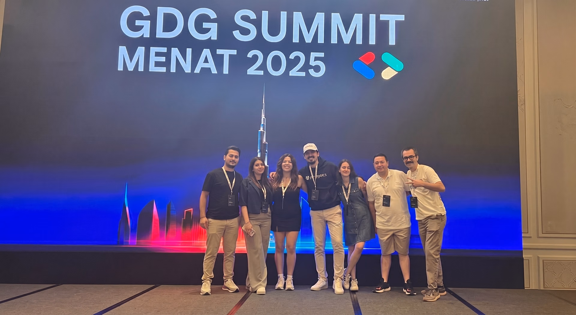 Onuralp Sezer attending GDG Summit MENAT 2025 in Dubai