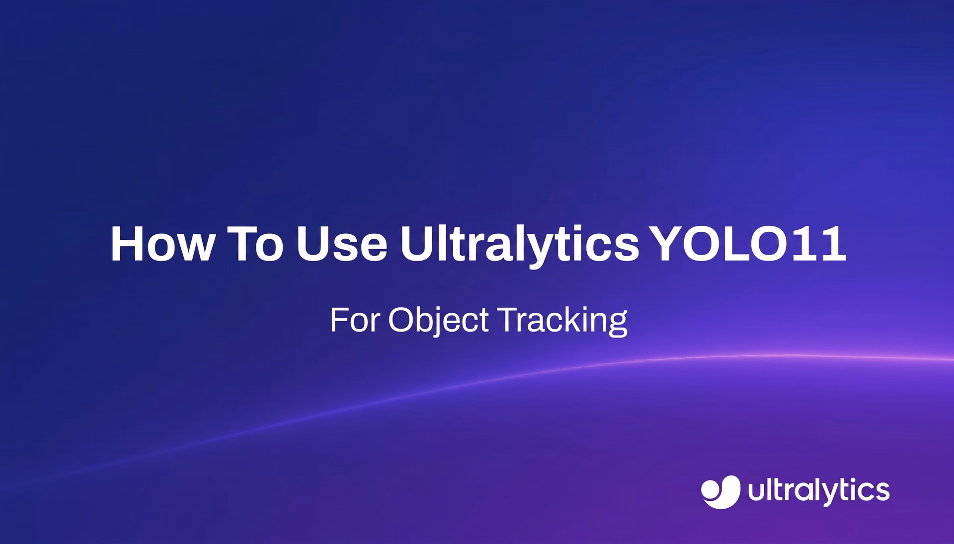 Ultralytics YOLO11 rastreando objetos en un vídeo