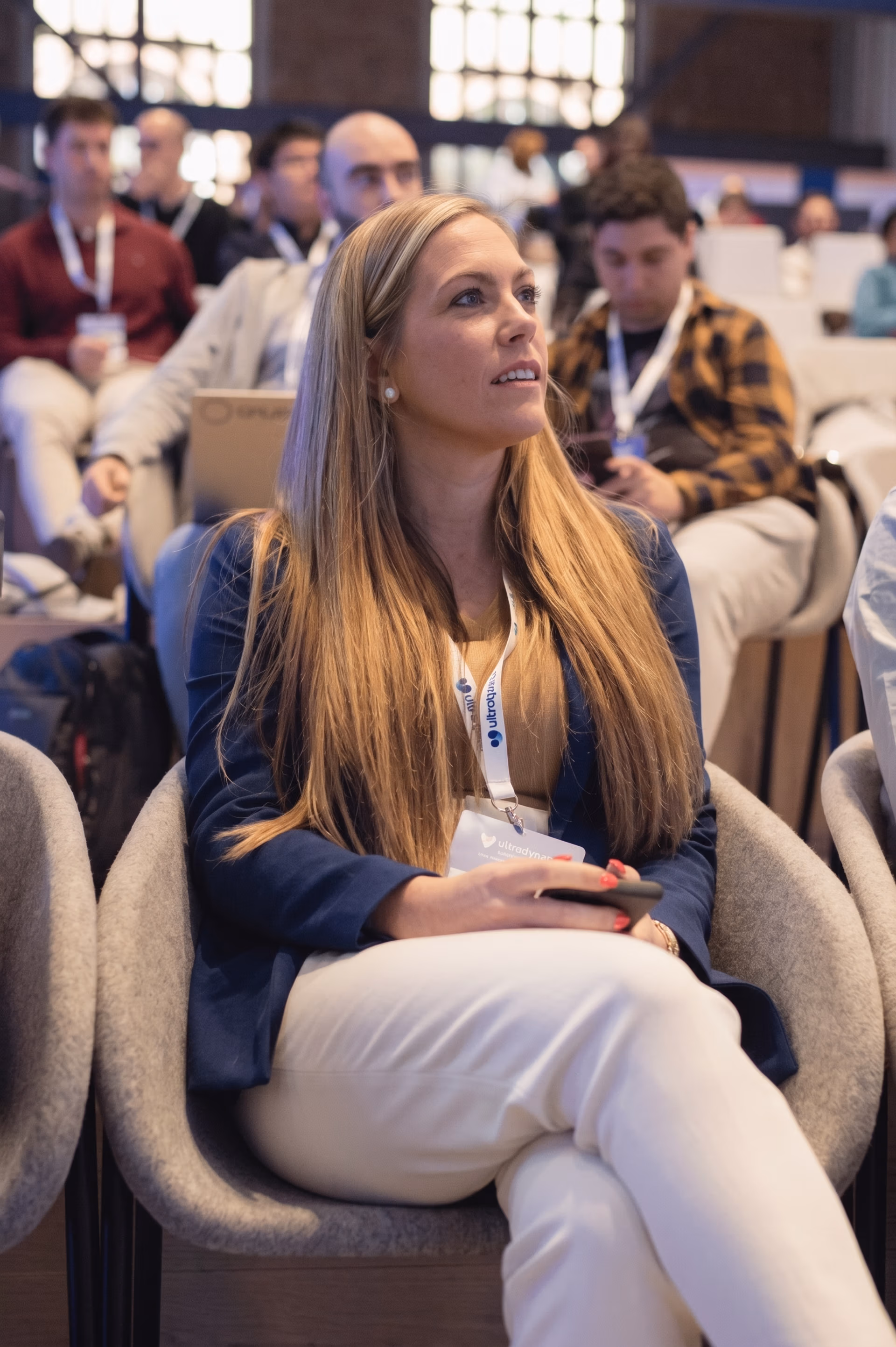 Christina Stathopoulos donnant des conseils pratiques sur le soutien aux femmes dans la tech