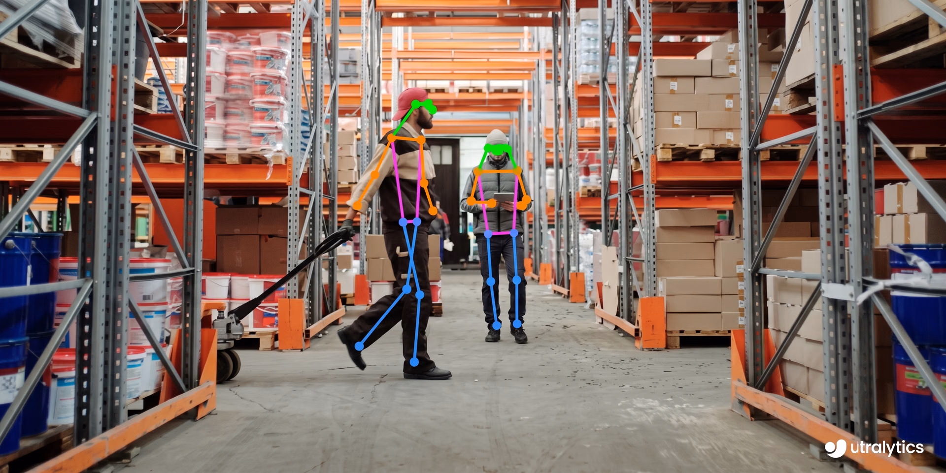 Using Ultralytics YOLO11 to monitor the posture of workers