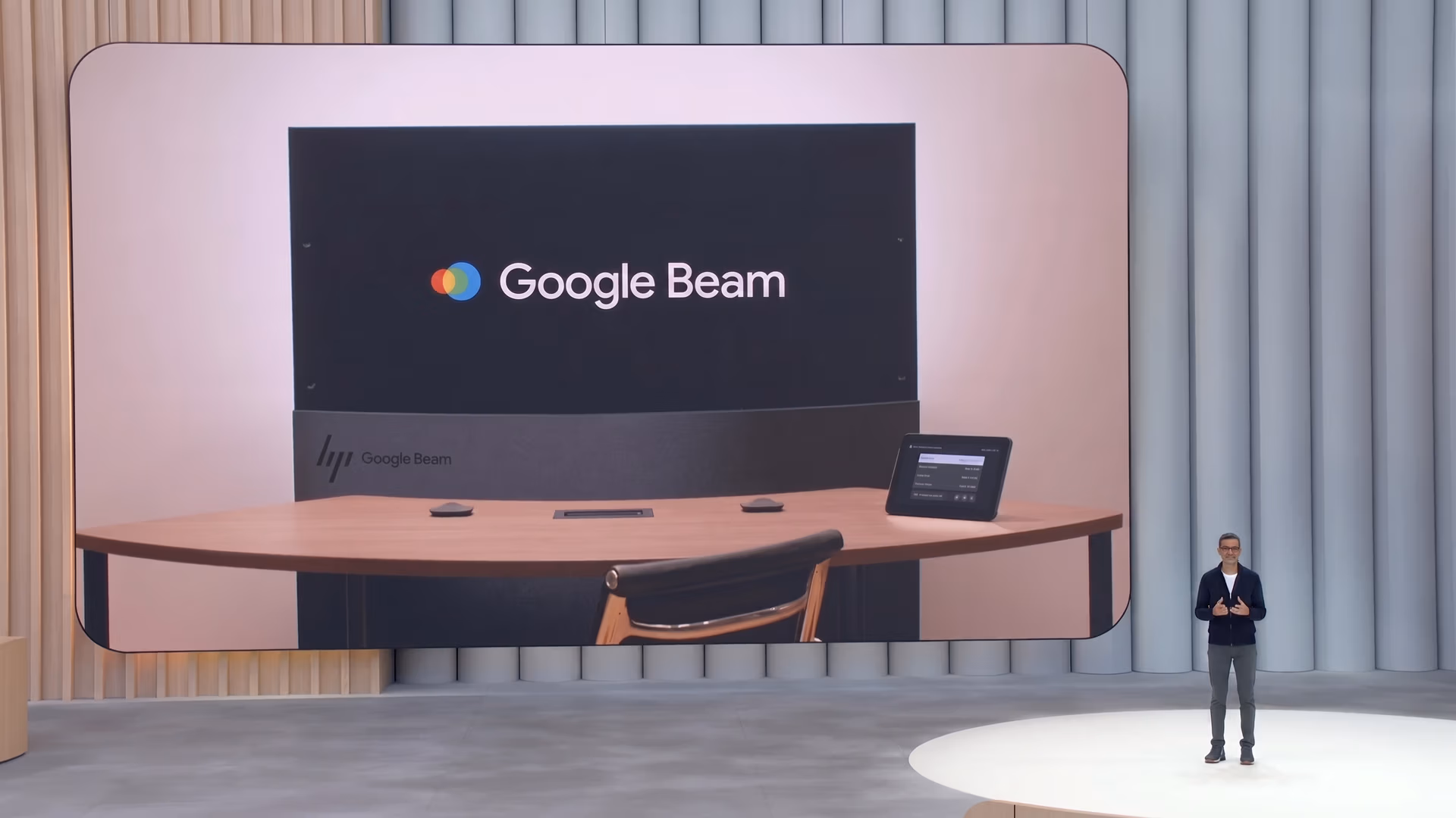 CEO Google Sundar Pichai giới thiệu Google Beam