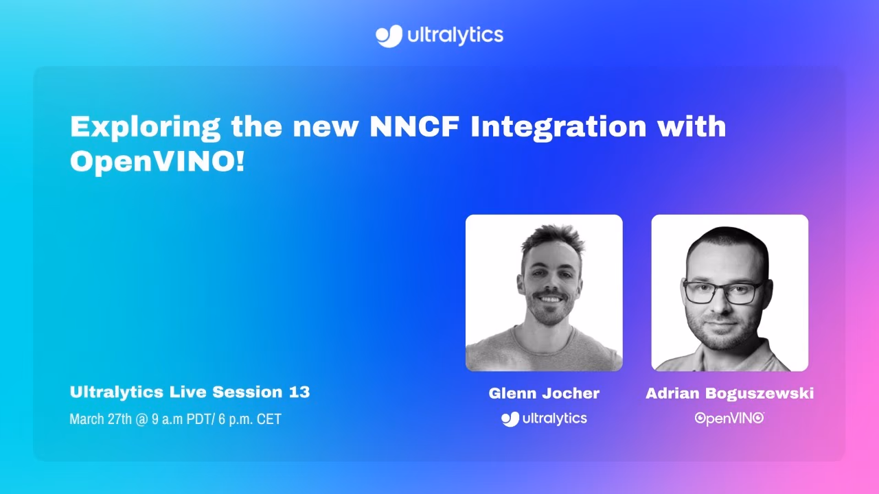 OpenVINOとの新しいNNCF統合を探求！