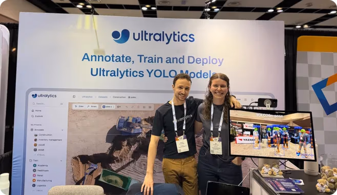 Alexis Schnitger and Abi Anderson at Embedded Vision Summit 2026