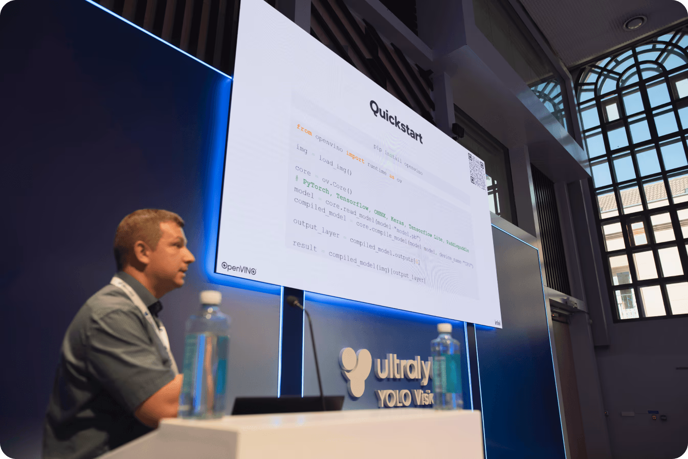 Дмитрий рассказывает, как начать работу с OpenVINO