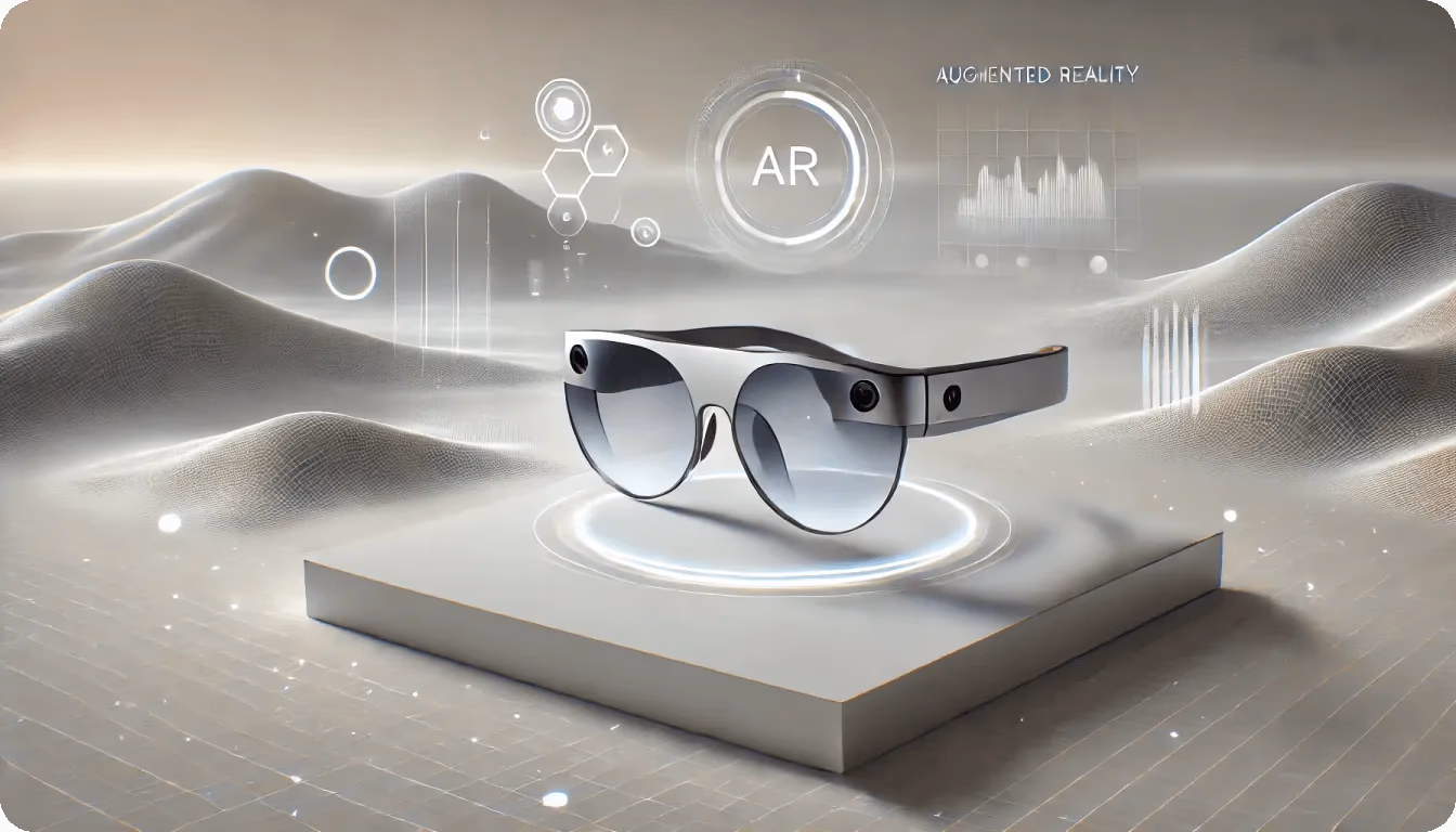 Tecnología de realidad aumentada y las gafas Orion AR de Meta
