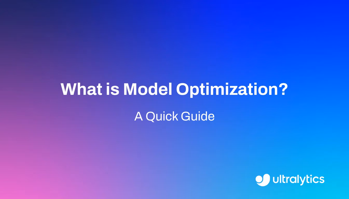 Técnicas de otimização de modelos para visão computacional